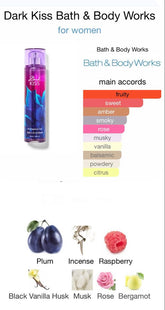 Bath & Body Works Dark Kiss (Body Fragrance / Mist)